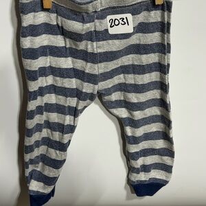 #2031-Striped Kids Casual Bottoms